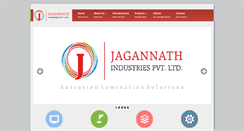 Desktop Screenshot of jagannathindustries.com